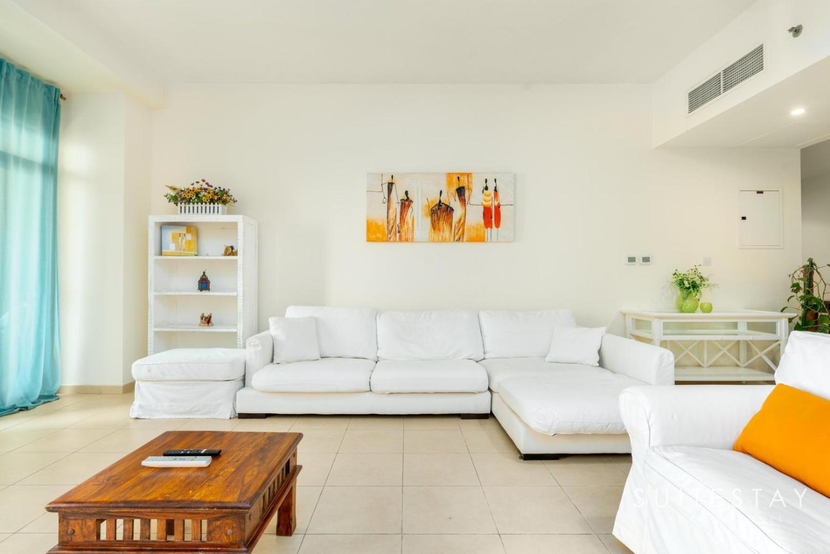 1 Bedroom 2 Bathrooms Flat With Sea View Balcony Apartment Dubai